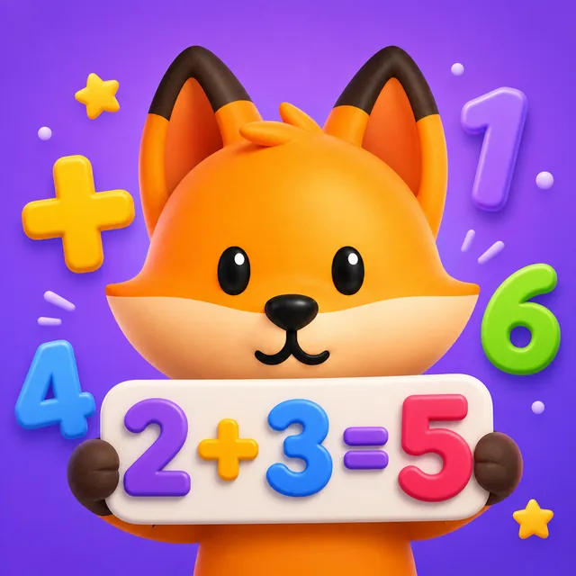 Mattelek pixel art math game icon with a smiling calculator